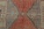 Red 1970s Vintage Handmade Wool Cotton Red Area Rug For Sale - Image 8 of 11