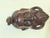 Brown Vintage Chinese Hand-Carved Hardwood Smiling Sage Elder Wall Mask For Sale - Image 8 of 9