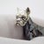 Italian Vintage Italian Handmade Sterling Silver 925 Boxer Dog Figurine Large Solid Figurine Miniature Sculpture For Sale - Image 3 of 10