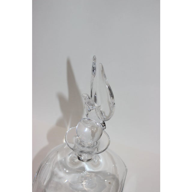 Late 20th Century Steuben Lloyd Atkins Eagle Decanter Signed For Sale - Image 5 of 12