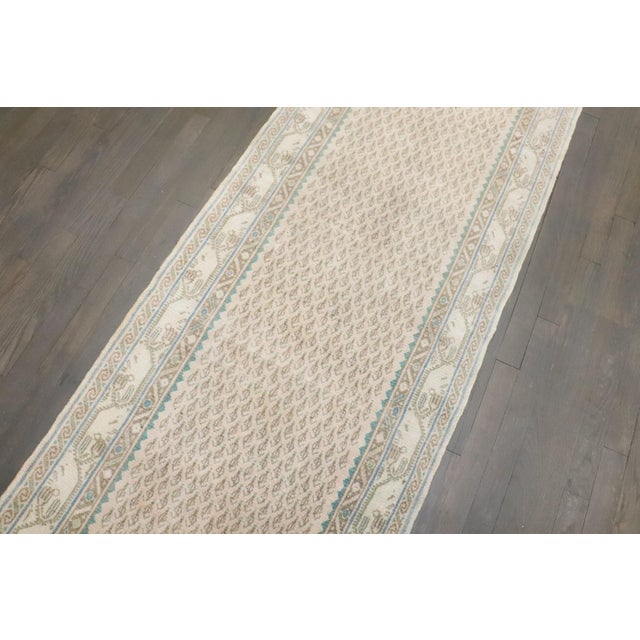 Soft Persian Vintage Seraband Long Runner - 2'6" x 16'6" For Sale In New York - Image 6 of 7