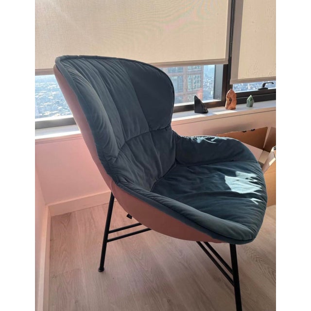 Beautiful armchair, originally purchased from Calligaris New York and custom-shipped from Italy (originally bought for...