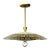 1950s Mid-Century Modern Lighting Extravaganza Chandelier With Glass Shade For Sale