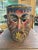 Folk Art Antique Mexican Guerrro Folk Art Mask Helmet Style For Sale - Image 3 of 6