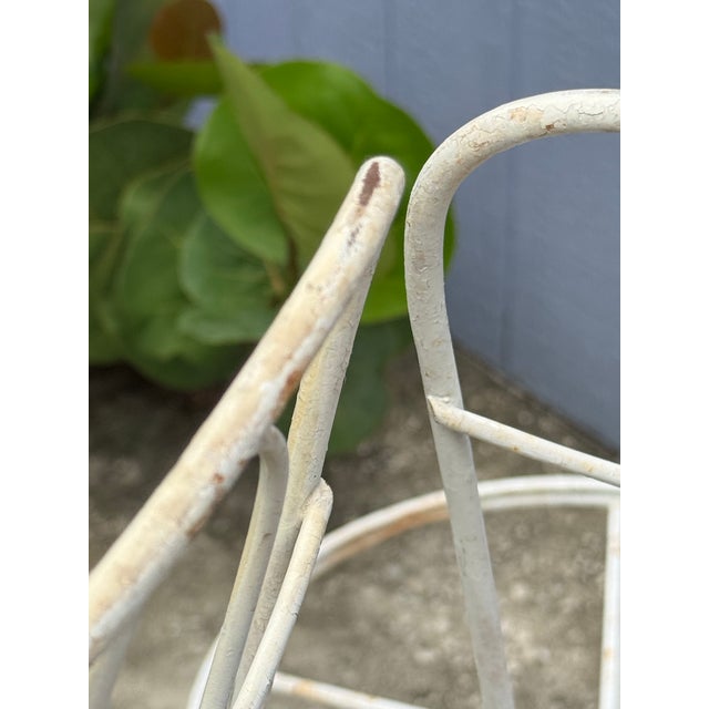 1960s Wire Patio Garden Chairs - A Pair For Sale In Tampa - Image 6 of 7