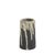 Japanese Modern Black White Crackle Raku Ceramic Magma Pen Holder by Laab Milano For Sale - Image 6 of 7