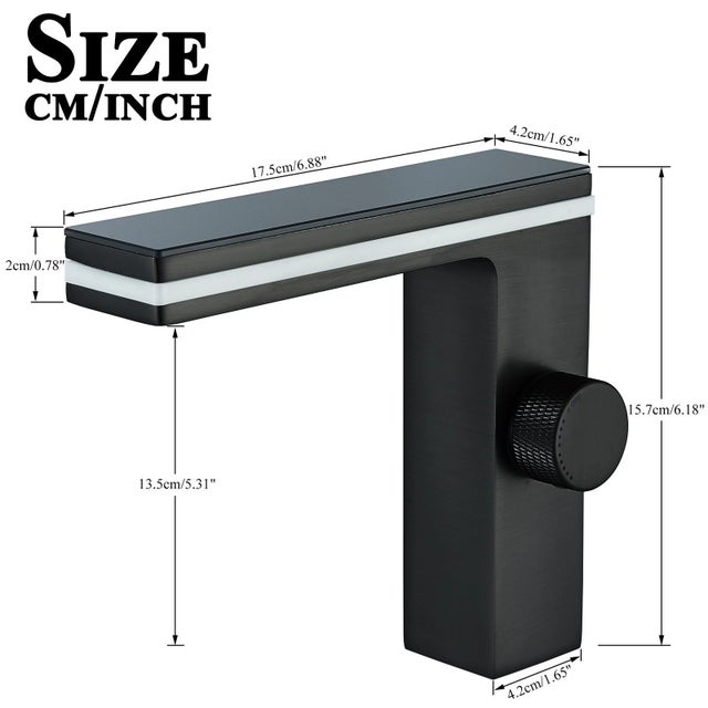Faucet Type : Bathroom Sink Faucet Installation Type : Deck Mounted Installation Holes: 1 Hole Number of Handles: Single...