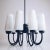 This lamp has been fully renovated by professionals. - All electrical components are new - It has been painted black mat...