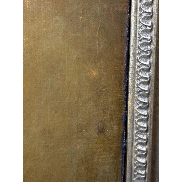 1830s English Oil Portrait of a Woman in White, Sarah Losh Architect & Designer For Sale - Image 15 of 18