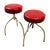 Set of American Stools from Gasser Chair, 1970s For Sale