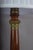 Metal Neo-Classical Turned Wood and Brass Column Table Lamp with Pleated Shade, 1950s For Sale - Image 7 of 11