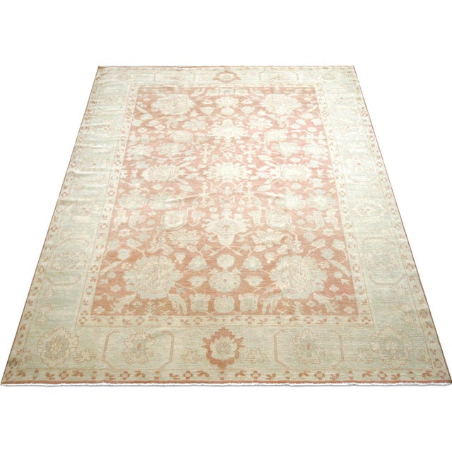 1960s Egyptian Sultanabad Rug For Sale In Los Angeles - Image 6 of 6