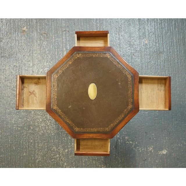 Revolving Military Campaign Regency Drum Side End Table from Bevan Funnell For Sale - Image 12 of 16