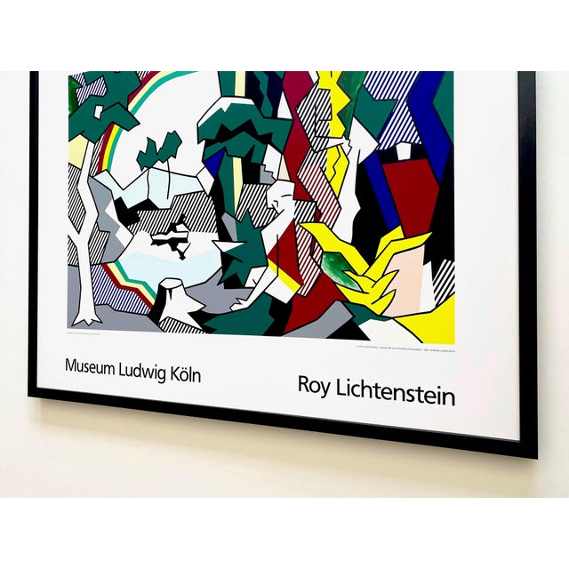 期間限定お買い得商品 |  通販 Fine 1989 Vintage Lichtenstein Roy Art Print Silkscreen アート・デザイン・音楽