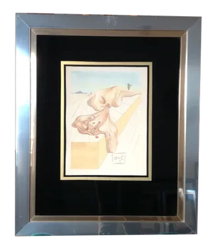 Salvador Dalì, The Bite of Gianni Schicchi, Divine Comedy Series, Woodblock Print