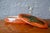 Art Nouveau Glazed Ceramic Ring Holder in Orange and Green by Léon Pointu, 1920s For Sale - Image 12 of 12