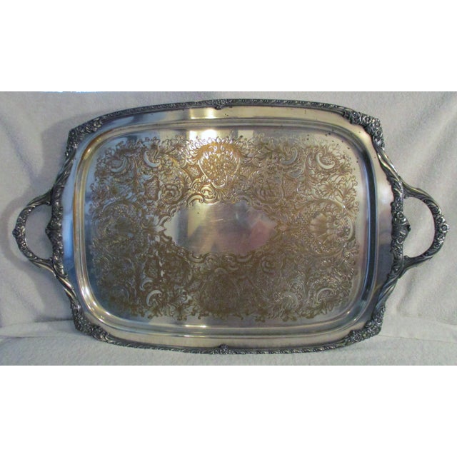 Heritage 1847 Rogers Bros. IS 9492 Rectangular Silver Plate Serving