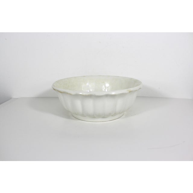 Vintage Ironstone Mixing Bowl For Sale - Image 6 of 12
