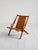 Teak armchair with woven rattan seat and back. Designed by Arne Hovmand-Olsen, 1950s. The "300" armchair, designed by Arne...