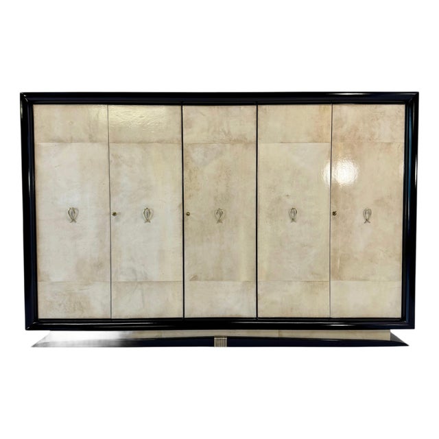 Italian Art Deco Wardrobe by Osvaldo Borsani, 1940s For Sale