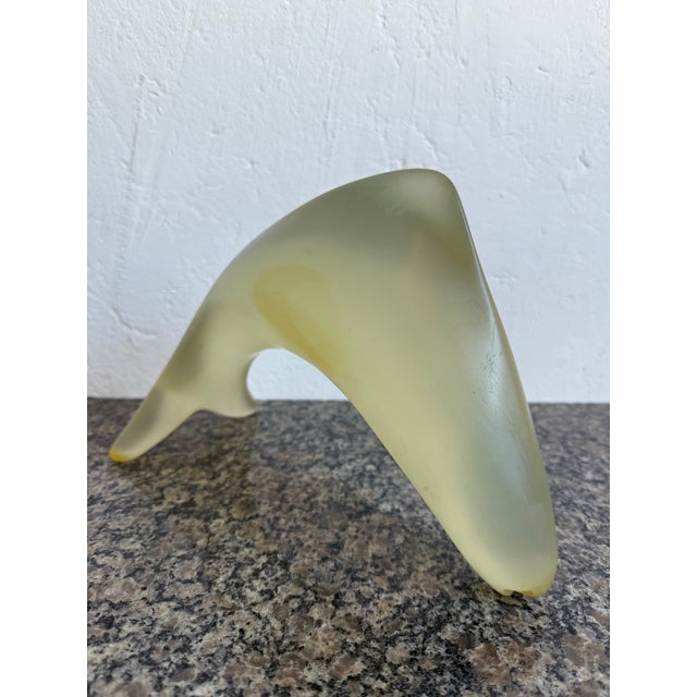 Mid-Century Brazilian Modern Acrylic Jumping Fish Sculpture, 1960s For Sale - Image 4 of 12