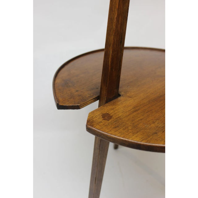 Oak Side Table by Franco Albini For Sale - Image 9 of 10