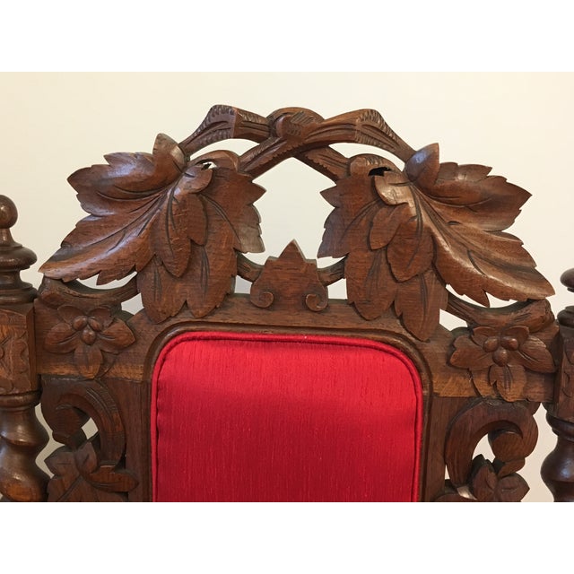 Late 19th Century French Hunting-style DiningChairs, Set of 2 For Sale In Charlotte - Image 6 of 7