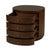 2020s Nora 28 in. W Oval Wood 4 Drawer Nightstand, Natural Walnut For Sale - Image 5 of 11