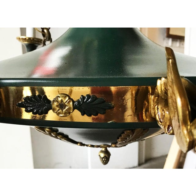 Vintage Large Eleven-Light 1st French Empire Chandelier For Sale - Image 4 of 10