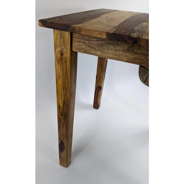 Late 20th Century Late 20th Century Wooden High Top Pub Table For Sale - Image 5 of 13
