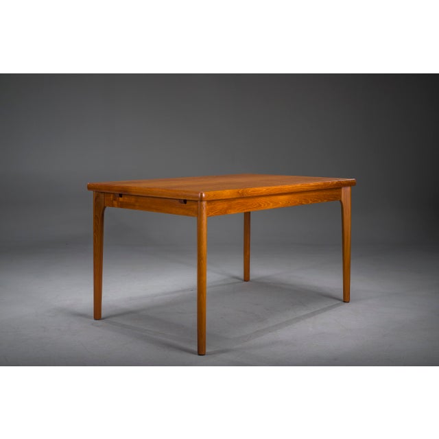Danish Extendable Dining Table in Teak by Henning Kjærnulf for Vejle Møbelfabrik, 1960s For Sale - Image 17 of 17