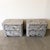 1980s Pair of Postmodern 1980s Grey Nightstands For Sale - Image 5 of 13