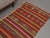 1970s Vintage Handmade Wool Cotton Red Runner Rug For Sale - Image 9 of 10