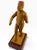 1990s Donald Nelsen Modernist Painted Wood Walking Figure Sculpture With Fez For Sale - Image 18 of 18
