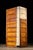 Antique Oak Filing Cabinet With Brass Hardware For Sale - Image 4 of 17