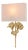 Currey & Company Gingko Wall Sconce, Gold For Sale