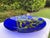 Signed Richard Ritter 14” Studio Art Glass Charger Plate, 2005 For Sale - Image 10 of 13