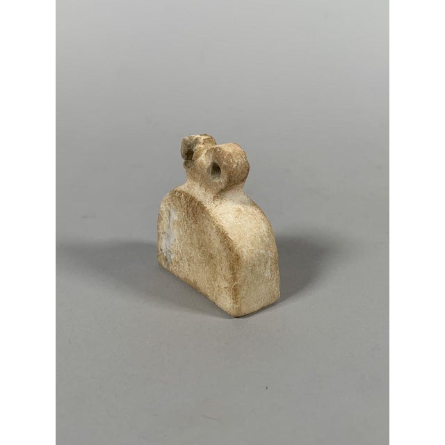 Stone Bell-shaped idol with eyes, Tell Brak Archaeology, 4th millennium BC For Sale - Image 7 of 9