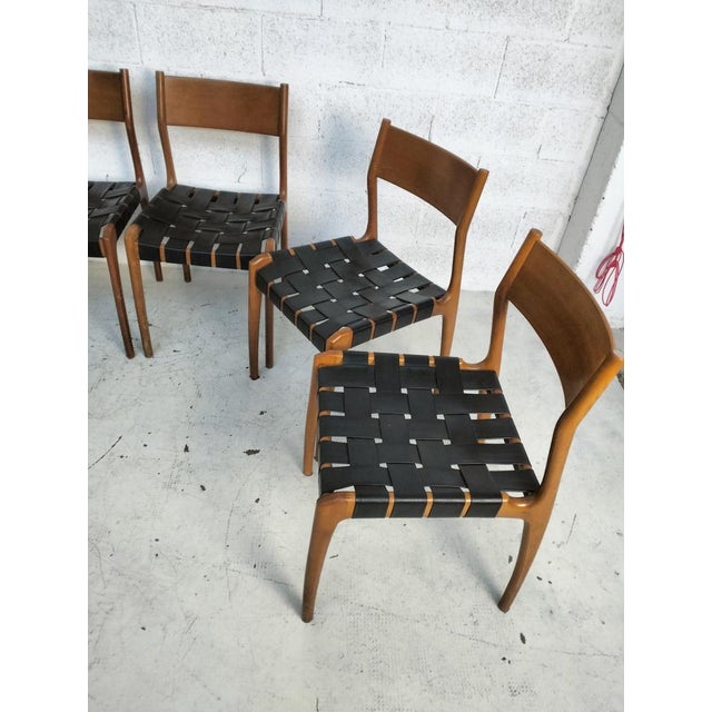 Vintage 993 Chairs by Studio Tipi for Montina, 1960s, Set of 6 For Sale - Image 6 of 13