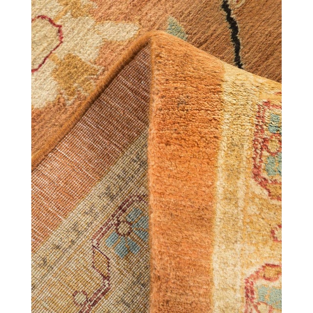 Mogul Collection Hand-Knotted Area Rug - Brown 12' 0" x 18' 6" For Sale In New York - Image 6 of 9