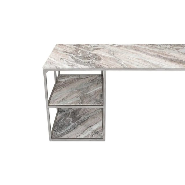 Marble Top Writing Desk For Sale - Image 10 of 11