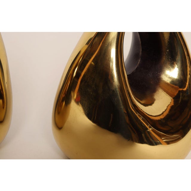 Vintage Brass Finish "Orb" Bookends by Ben Seibel for Jenfred Ware For Sale - Image 17 of 18