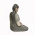 Chinese Chinese Rustic Wood Sitting Gautama Amitabha Buddha Statue For Sale - Image 3 of 6