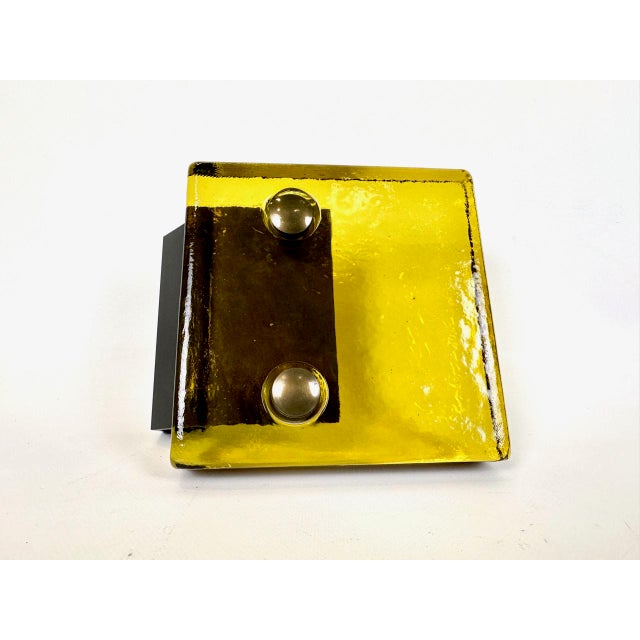 Mid-Century Modern Amber Glass Push and Pull Alpana Door Handle, 1960s For Sale - Image 11 of 11