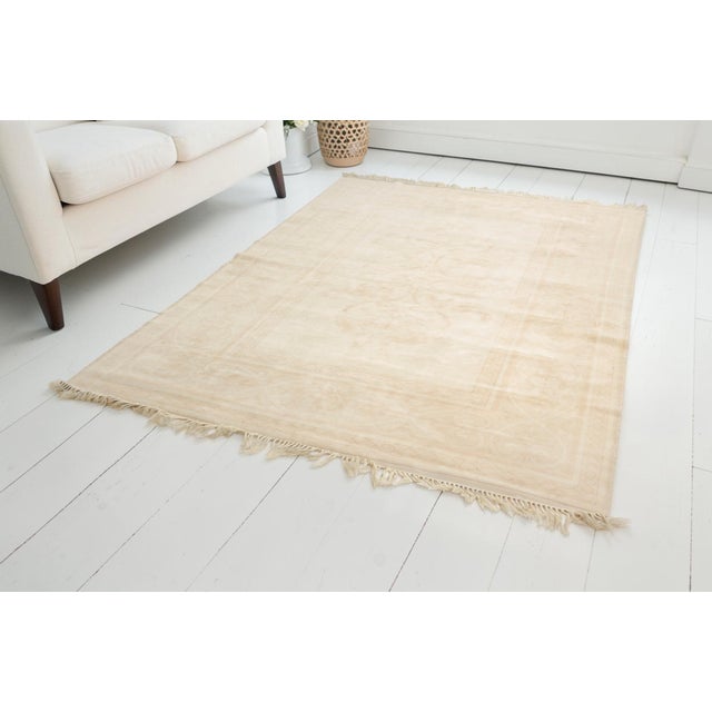 Home Living Tribal Wool Carpet For Sale - Image 9 of 10