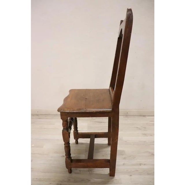 Chair in Walnut, 17th Century For Sale - Image 4 of 10