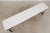Metal Wrought Iron Base Marble Top Console Sofa Table For Sale - Image 7 of 15