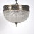 Glass and Brass Pendant Lamp, 1950s For Sale - Image 6 of 8