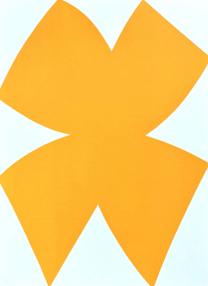 1958 Ellsworth Kelly Original Lithograph Dm04110 Derriere Le Miroir