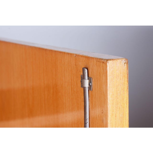 Mid-Century Modern Wardrobe in Ash by Tatra Pravenec, Czech, 1950s For Sale - Image 6 of 17